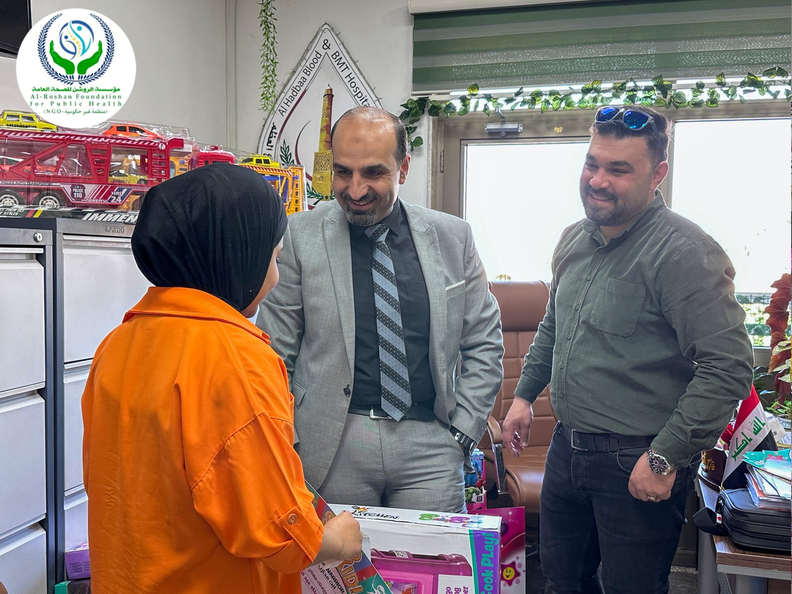 Al-Roshan Public Health Foundation visits thalassemia children